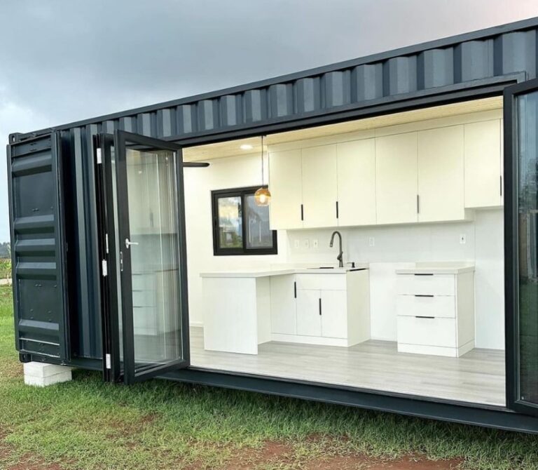 container binnenkant keuken